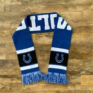 Blue and White Colts Scarf